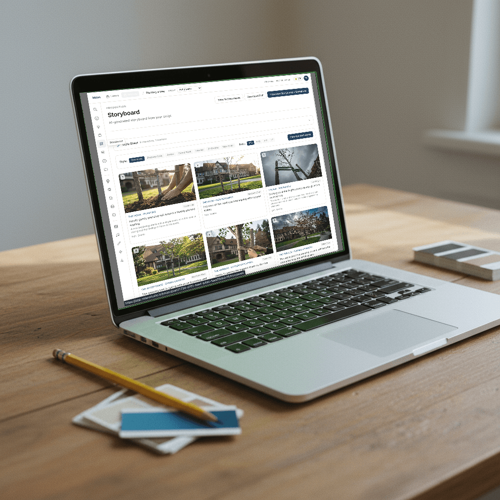 Storyboard + Stylesheet — Milan deliverable